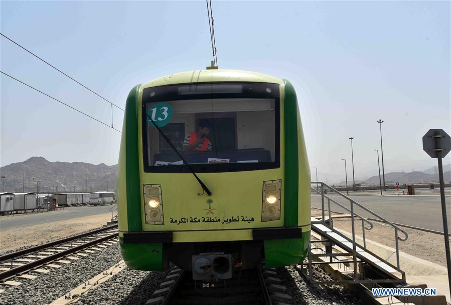 SAUDI ARABIA-MECCA-LIGHT RAIL-CHINESE COMPANY