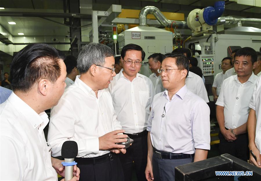 CHINA-ZHEJIANG-HU CHUNHUA-INSPECTION (CN)