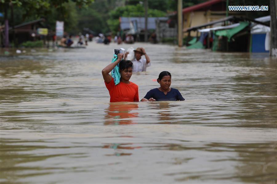 MYANMAR-BAGO-FLOOD