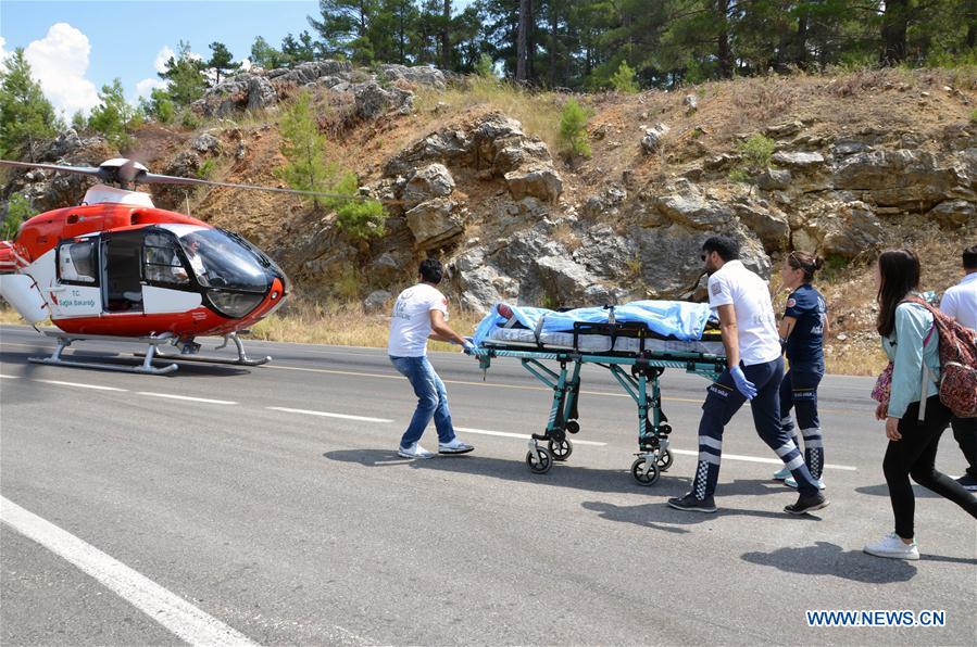 TURKEY-ANTALYA-BUS-ACCIDENT-CHINESE TOURISTS
