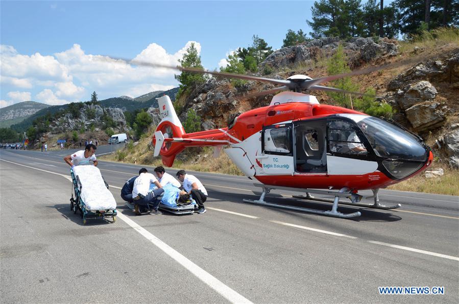 TURKEY-ANTALYA-BUS-ACCIDENT-CHINESE TOURISTS