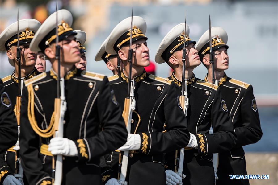 RUSSIA-ST. PETERSBURG-NAVY DAY
