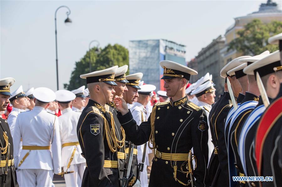 RUSSIA-ST. PETERSBURG-NAVY DAY