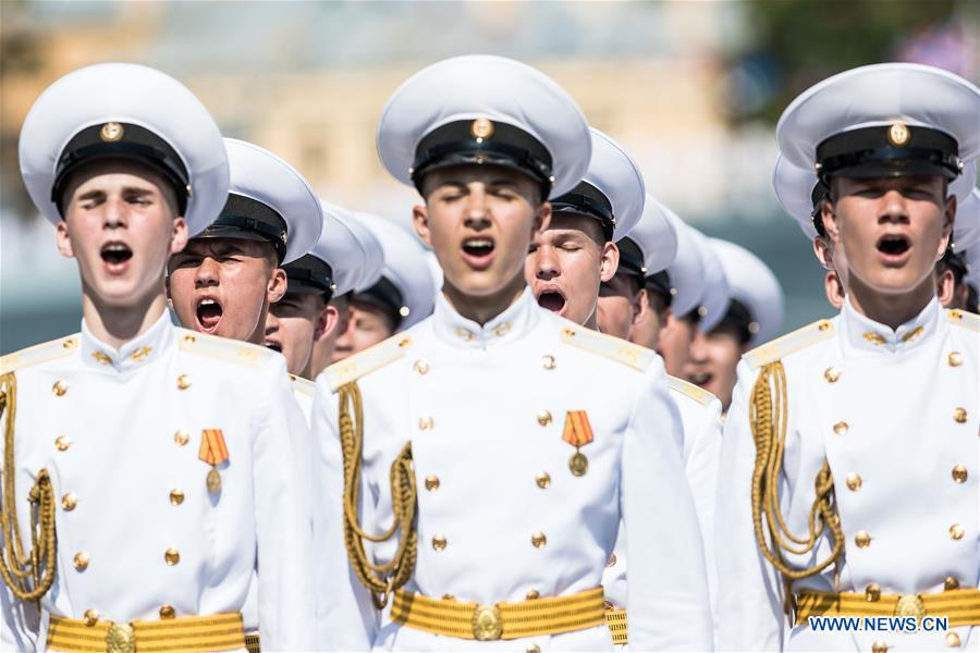 RUSSIA-ST. PETERSBURG-NAVY DAY