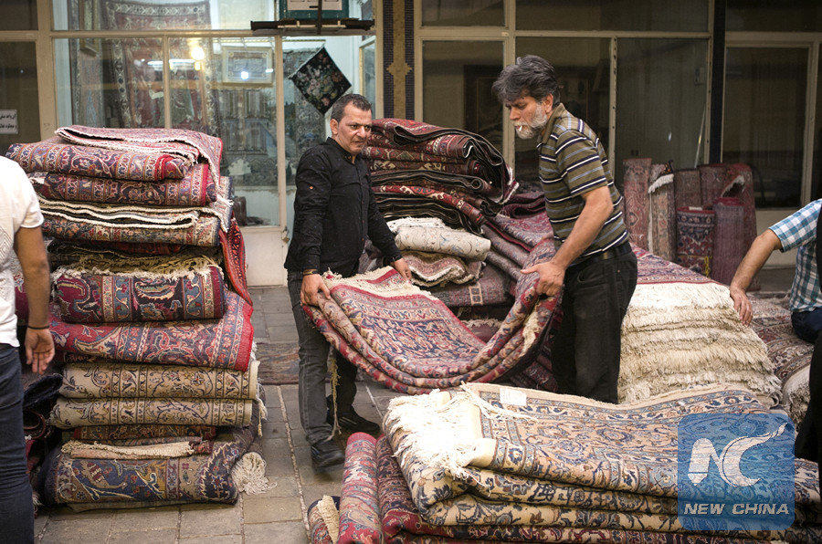 Iran to sue U.S. for banning imports of handwoven Iranian rugs Xinhua
