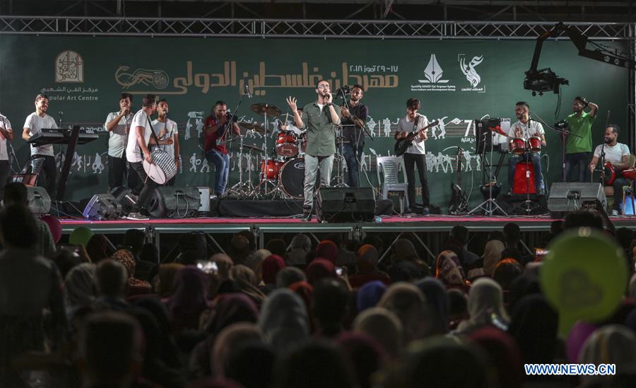MIDEAST-GAZA-PALESTINE INTERNATIONAL FESTIVAL