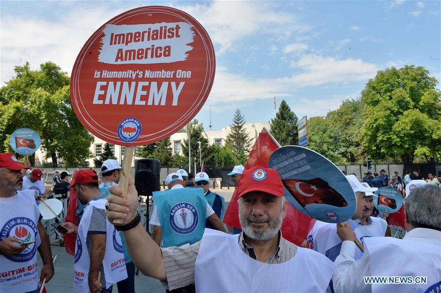 TURKEY-ANKARA-DEMONSTRATION-US EMBASSY