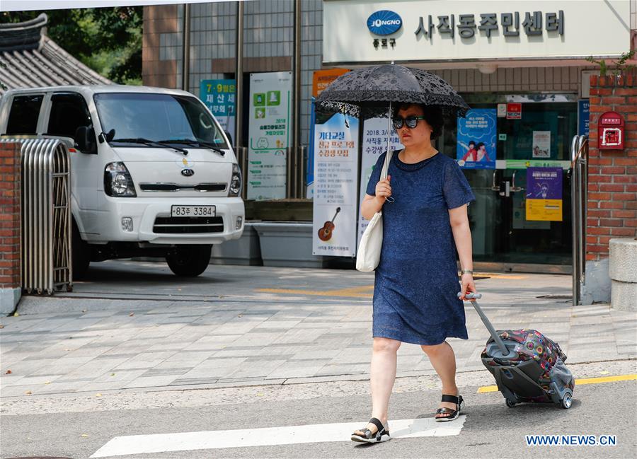SOUTH KOREA-SEOUL-HOT WEATHER
