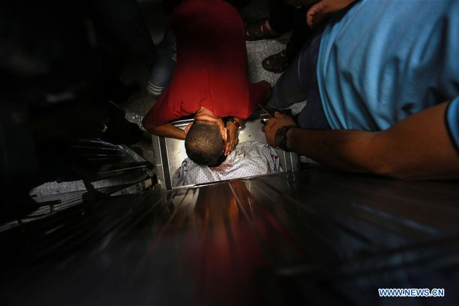 MIDEAST-GAZA-CLASHES-DEATH