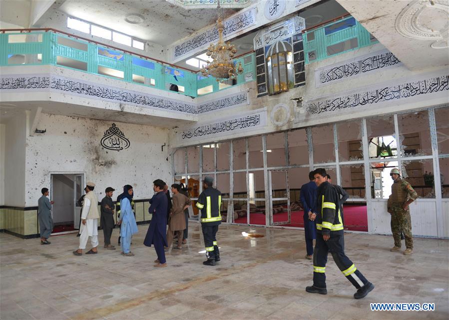 AFGHANISTAN-GARDEZ-MOSQUE-ATTACK