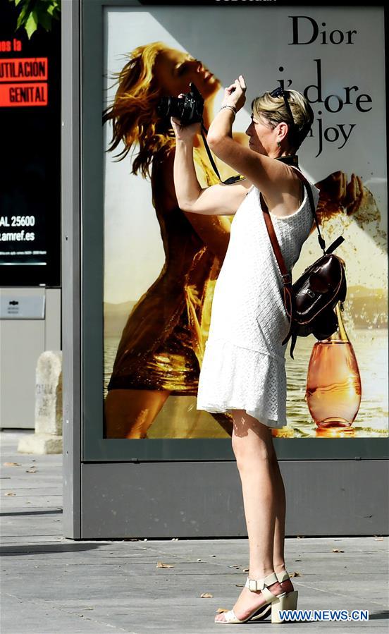 SPAIN-MADRID-HEATWAVE