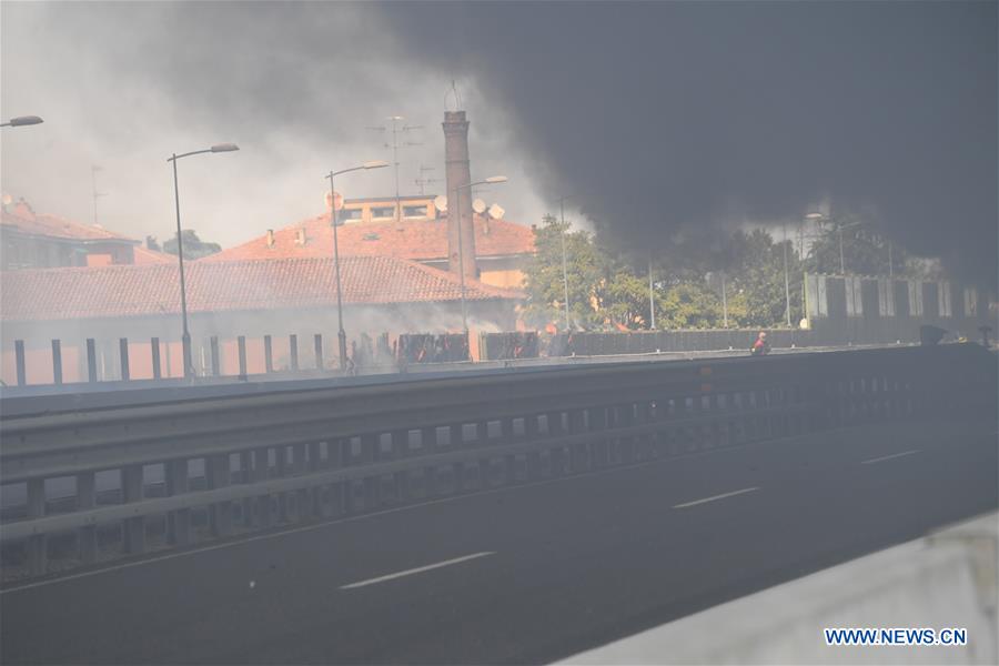 2 dead, dozens injured as oil tanker truck explodes on Bologna ring