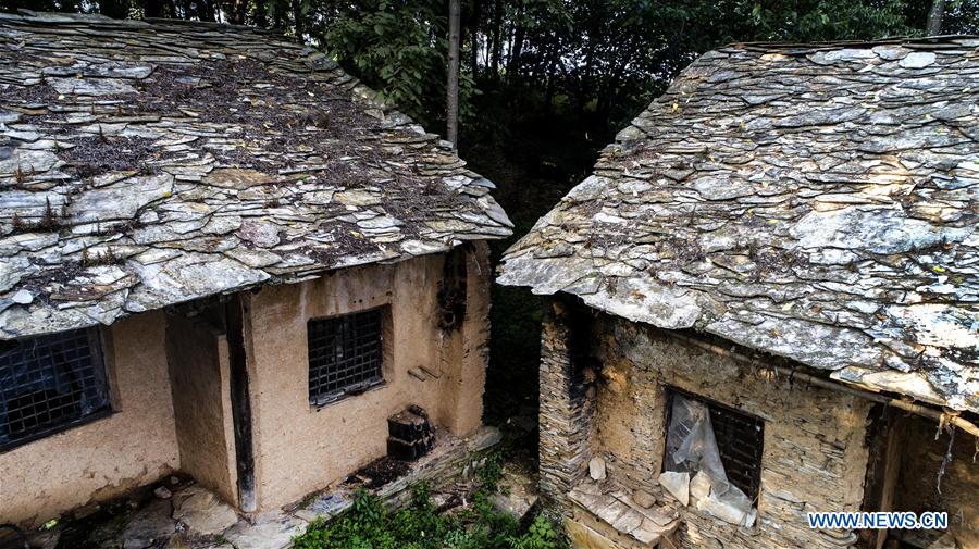 CHINA-SHAANXI-ANCIENT SLATE BUILDING (CN)