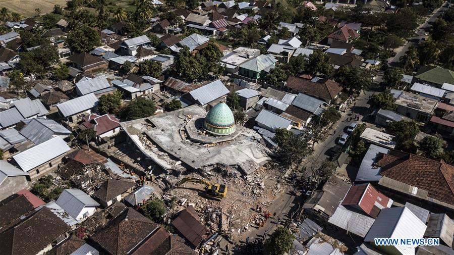 INDONESIA-LOMBOK ISLAND-EARTHQUAKE-AFTERMATH