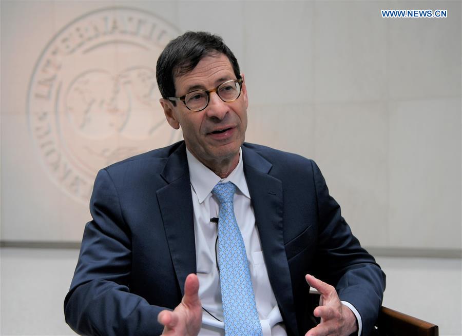 U.S.-WASHINGTON D.C.-IMF-TARIFFS-INTERVIEW