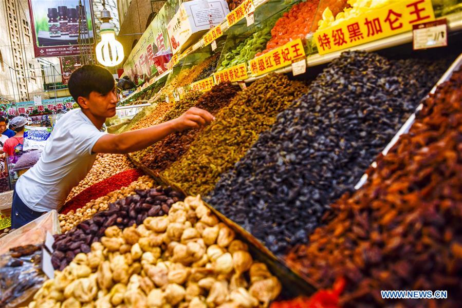 Xinjiang city famous for bounty of fruits Xinhua English.news.cn