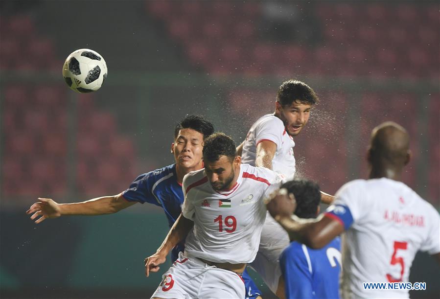 (SP)INDONESIA-BEKASI-ASIAN GAMES-MEN'S FOOTBALL-CHINESE TAIPEI VS PALESTINE