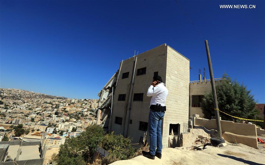 JORDAN-AL SALT-TERROR ATTACK-BUILDING-COLLAPSE