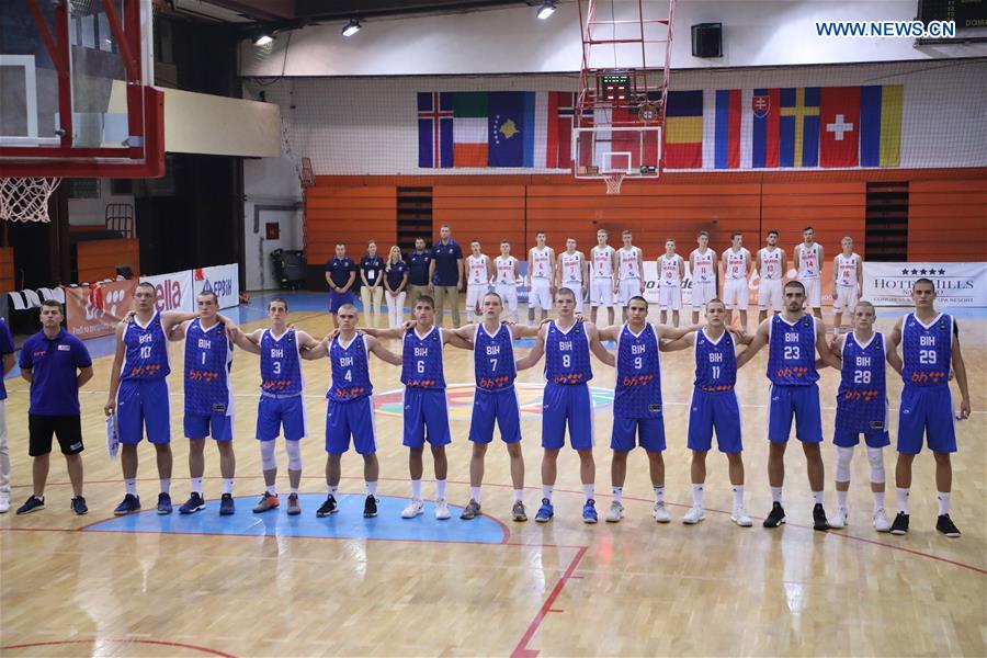 (SP)BOSNIA AND HERZEGOVINA-SARAJEVO-BASKETBALL-FIBA-U16-EUROPEAN CHAMPIONSHIP