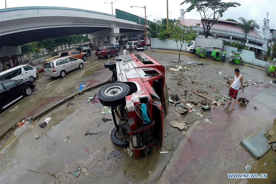 PHILIPPINES-MARIKINA CITY-FLOOD AFTERMATH
