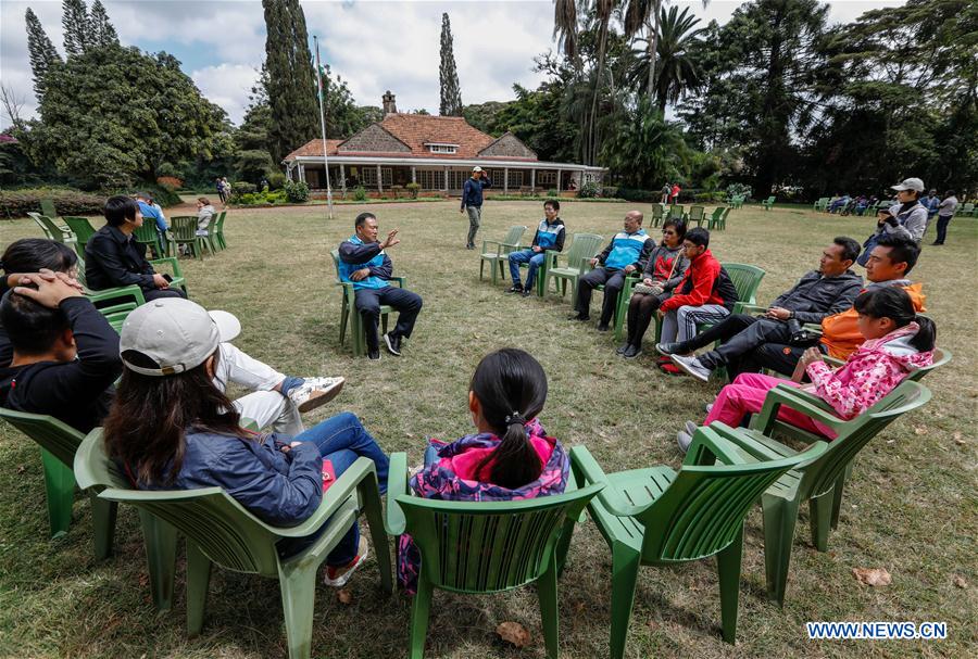 KENYA-NAIROBI-TOURISM-CHINESE VOLUNTEERS 