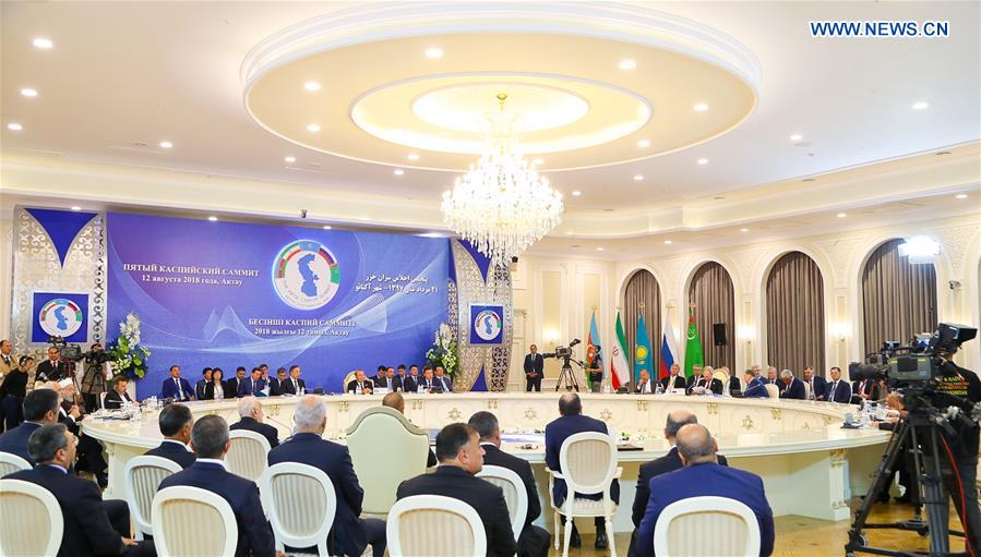 KAZAKHSTAN-AKTAU-FIFTH CASPIAN SUMMIT