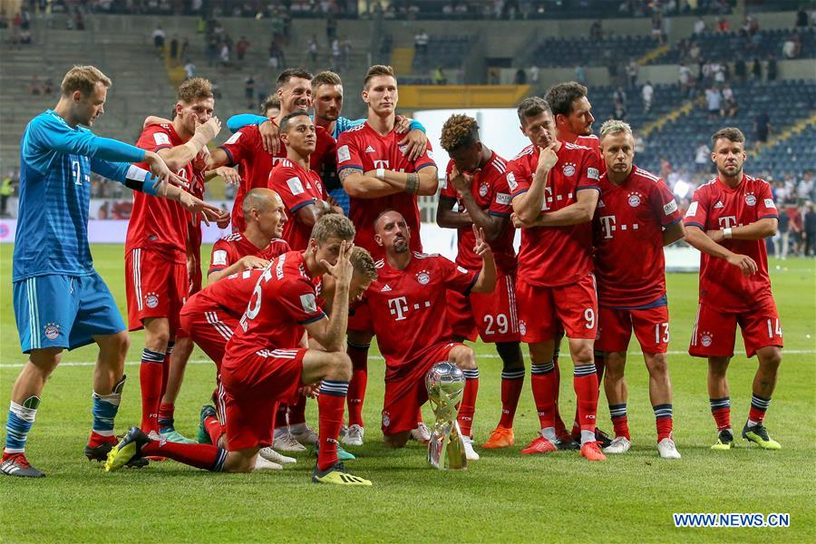 (SP)GERMANY-FRANKFURT-GERMANY SUPER CUP-BAYERN MUNICH VS EINTRACHT FRANKFURT