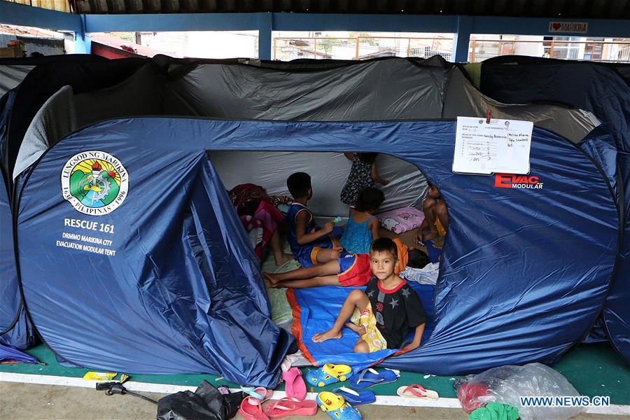 PHILIPPINES-MARIKINA CITY-FLOOD-DISPLACED RESIDENTS