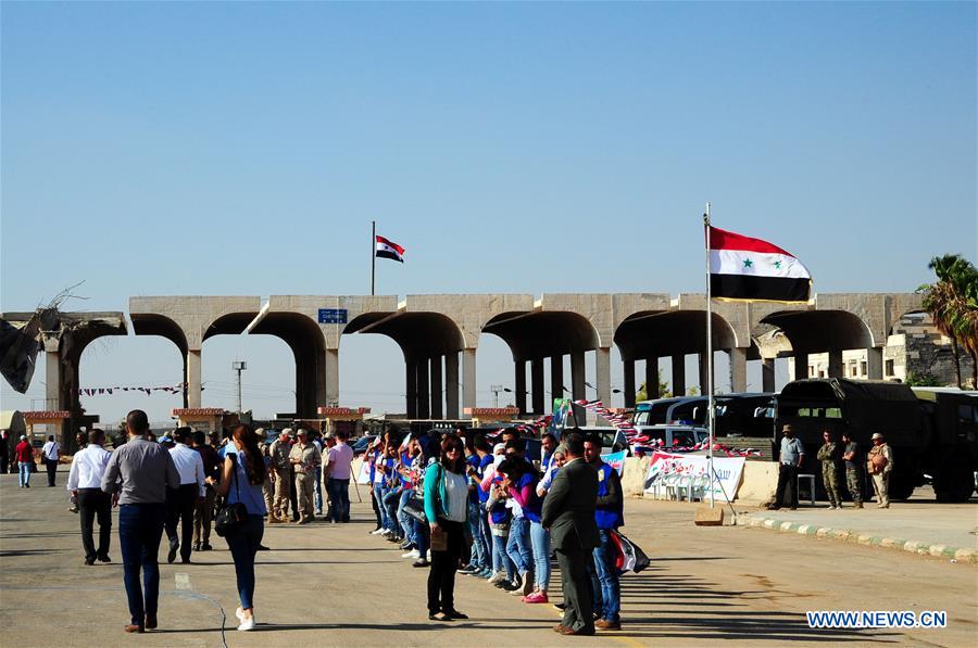 SYRIA-DARAA-JORDAN-SYRIAN REFUGEES-RETURN-PREPARATIONS