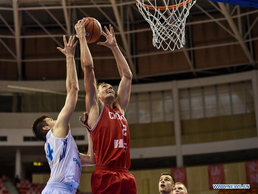 (SP)CHINA-SHENZHEN-BASKETBALL-STANKOVIC CONTINENTAL CUP 2017-DAY 1 (CN)