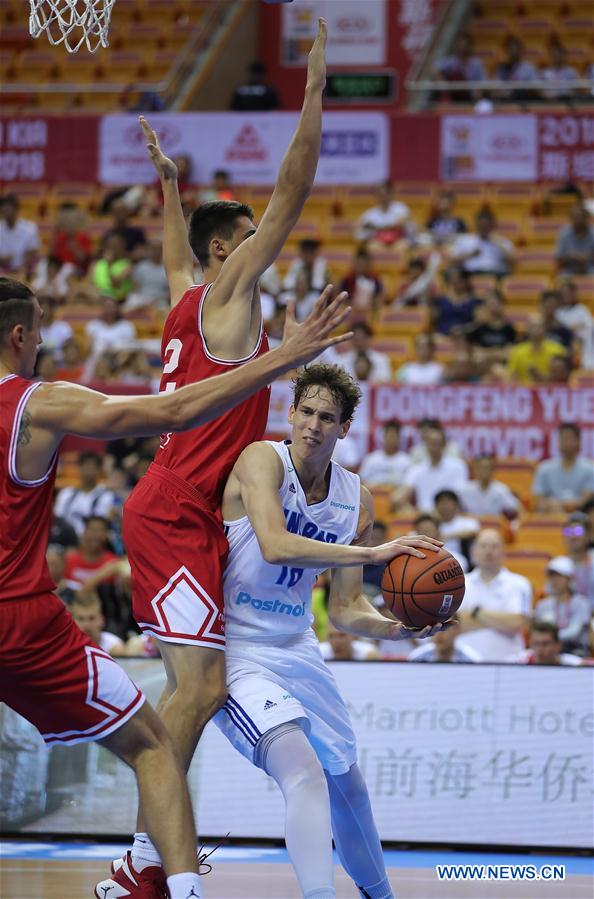 (SP)CHINA-SHENZHEN-BASKETBALL-STANKOVIC CONTINENTAL CUP 2017-DAY 1 (CN)