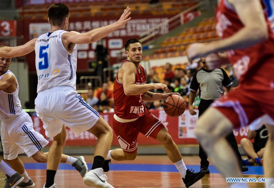 (SP)CHINA-SHENZHEN-BASKETBALL-STANKOVIC CONTINENTAL CUP 2017-DAY 1 (CN)