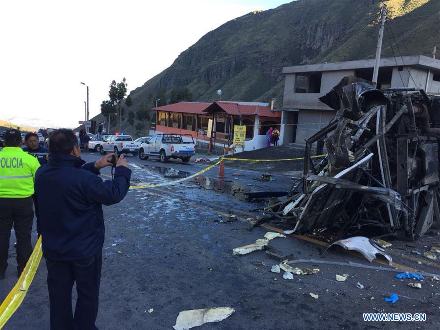 ECUADOR-QUITO-TRAFFIC ACCIDENT