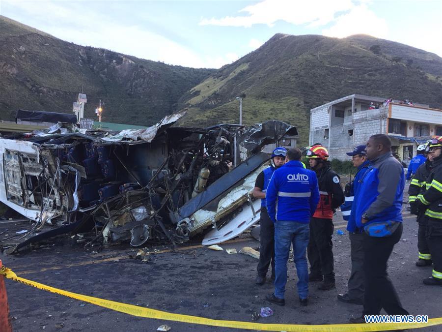 ECUADOR-QUITO-TRAFFIC ACCIDENT