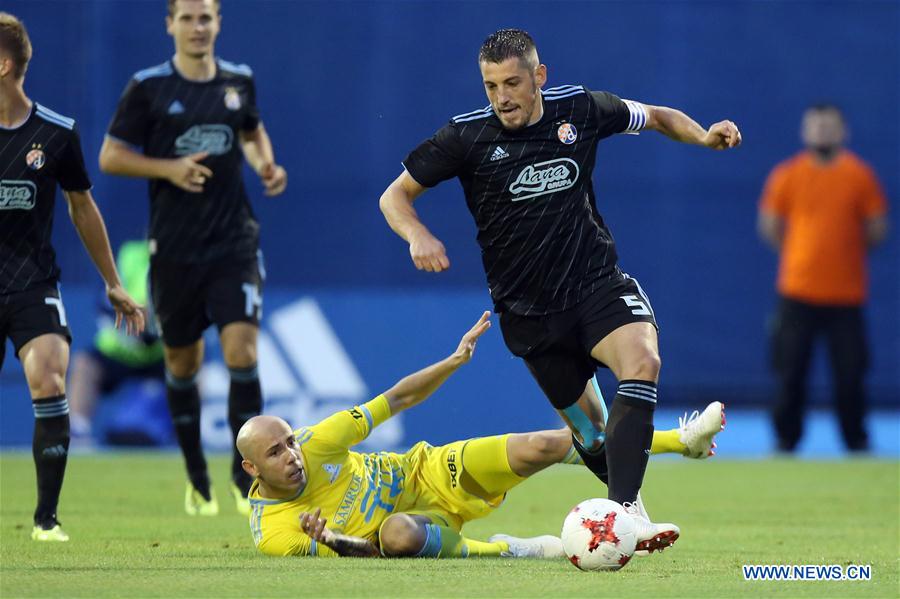 GNK Dinamo Zagreb beats FC Astana 1-0 during 3rd round UEFA Champions League qualifying match - Xinhua |