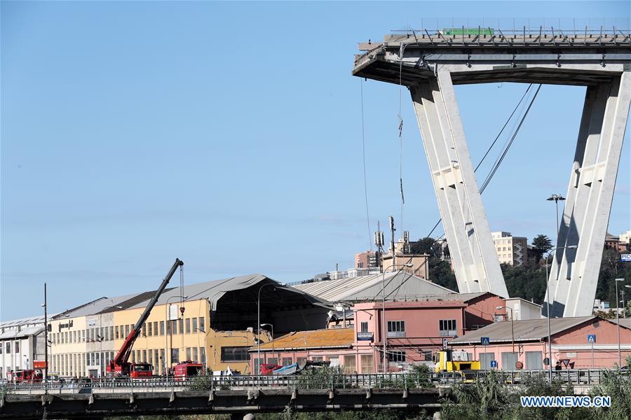 ITALY-GENOA-BRIDGE COLLAPSE