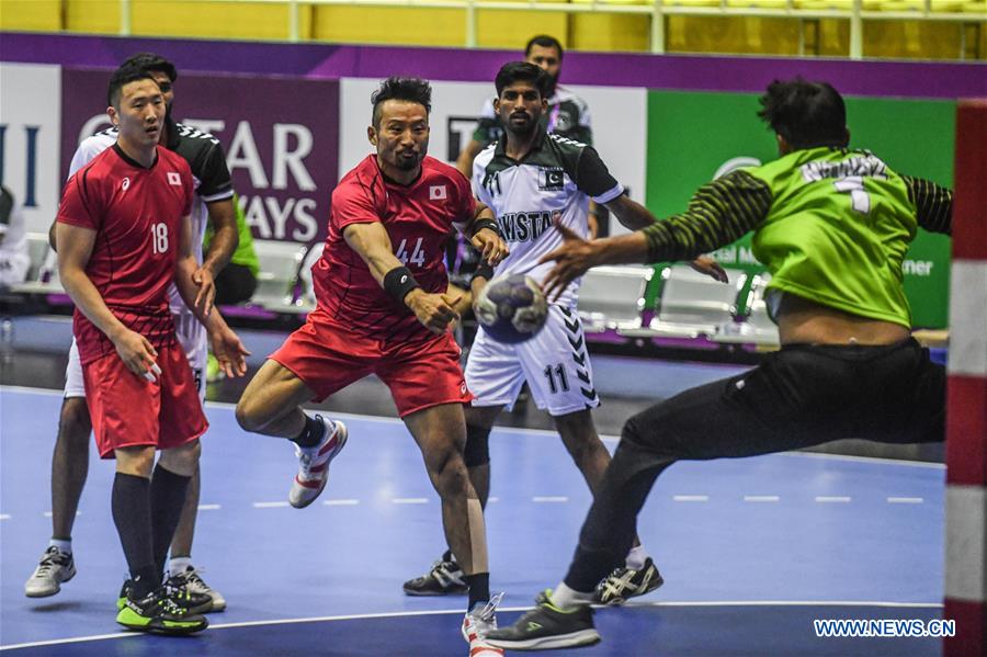 (SP)INDONESIA-JAKARTA-ASIAN GAMES-HANDBALL-JAPAN VS PAKISTAN