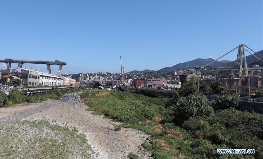 ITALY-GENOA-BRIDGE COLLAPSE