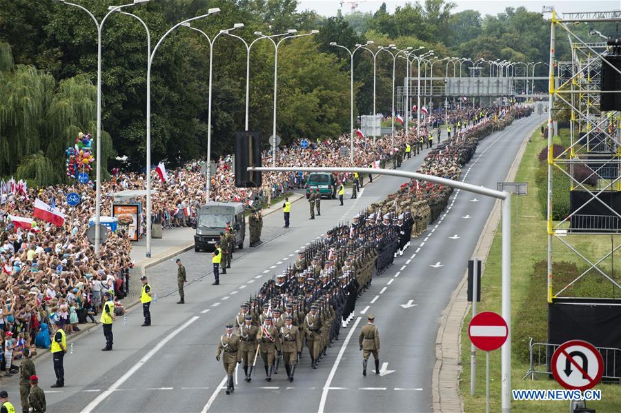 POLAND-WARSAW-ARMED FORCES DAY-MILITARY PARADE