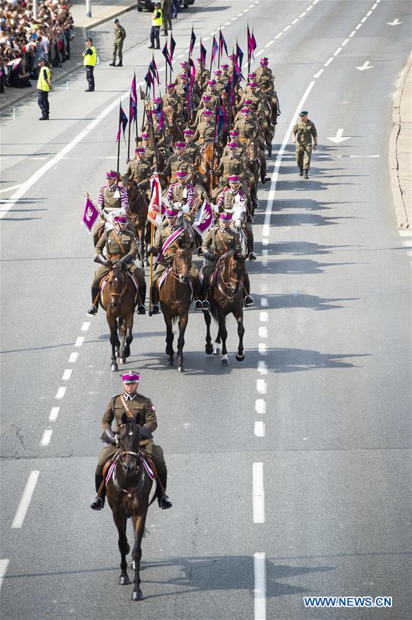 POLAND-WARSAW-ARMED FORCES DAY-MILITARY PARADE
