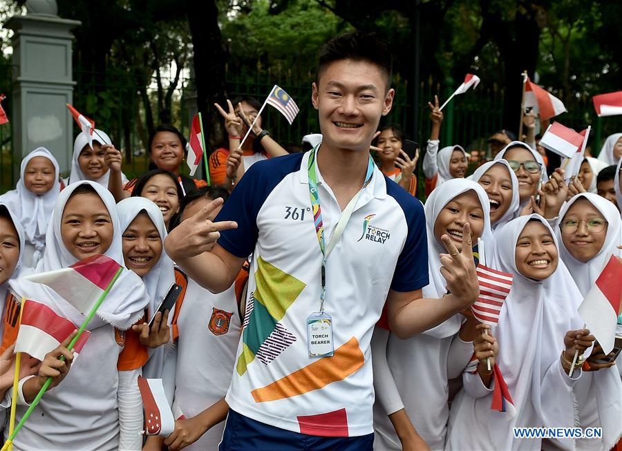 (SP)INDONESIA-JAKARTA-ASIAN GAMES-TORCH RELAY