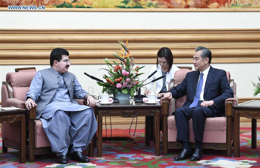 CHINA-BEIJING-WANG YI-PAKISTAN-MEETING (CN)