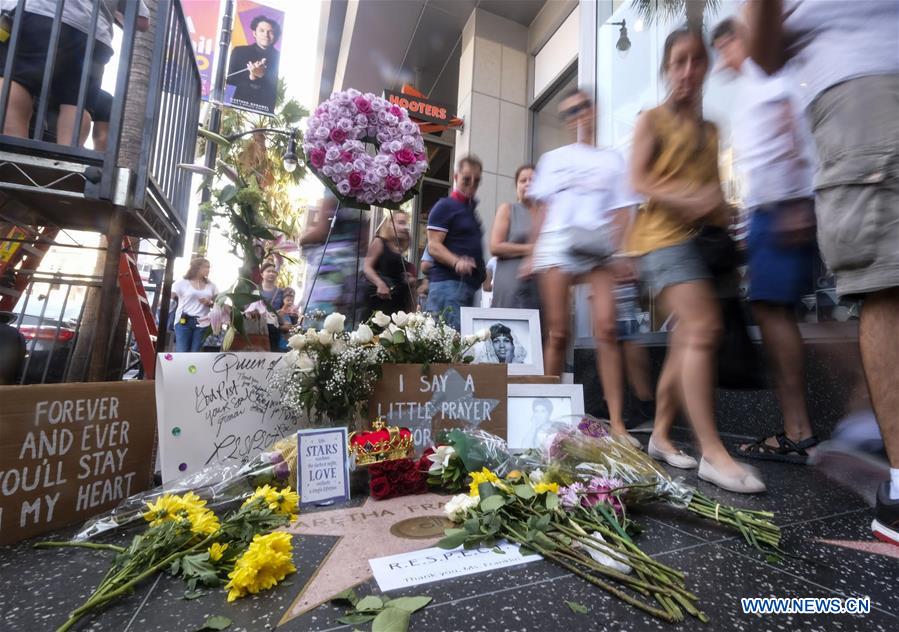 U.S.-LOS ANGELES-ARETHA FRANKLIN