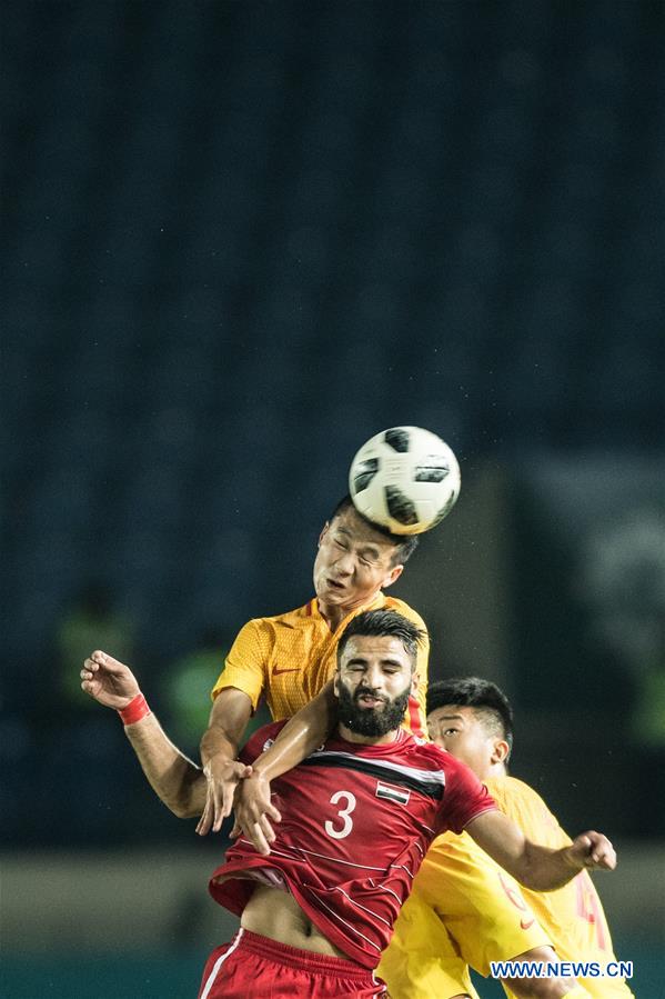(SP)INDONESIA-BANDUNG-ASIAN GAMES-MEN'S FOOTBALL-CHINA VS SYRIA