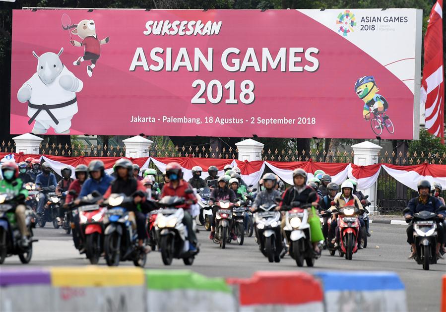 INDONESIA-JAKARTA-ASIAN GAMES-DAILY LIFE
