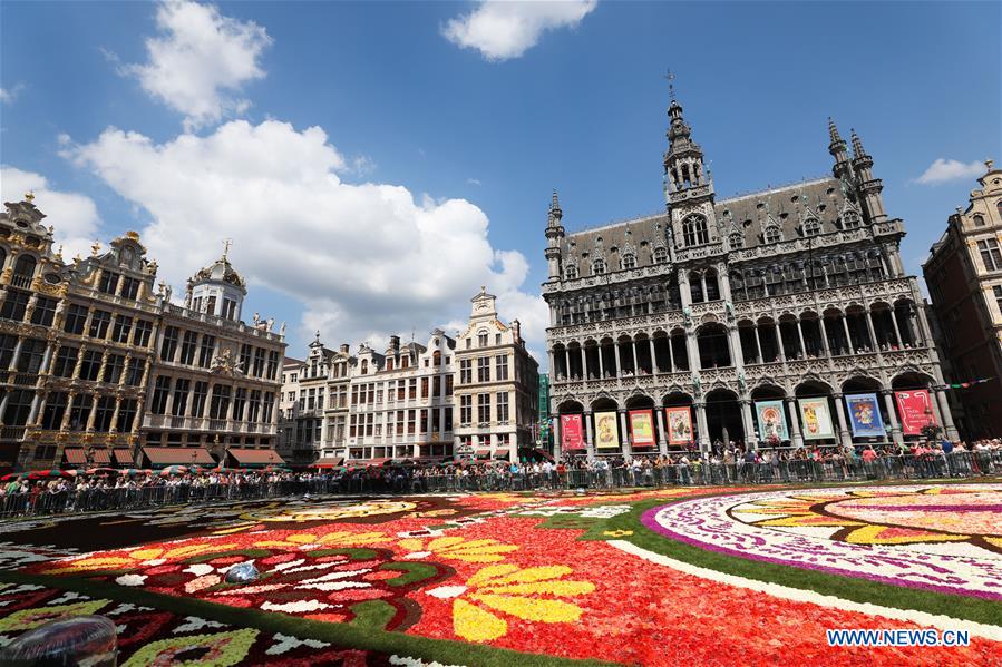 BELGIUM-BRUSSELS-FLOWER CARPET 2018