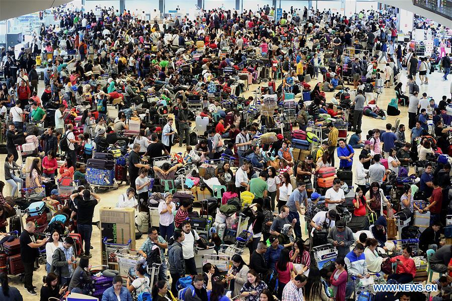 PHILIPPINES-MANILA-XIAMEN AIRPLANE-ACCIDENT-AIRPORT