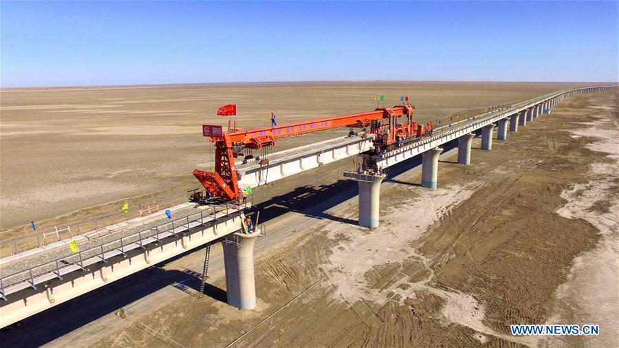 CHINA-XINJIANG-TAITEMA LAKE BRIDGE-CLOSURE (CN)