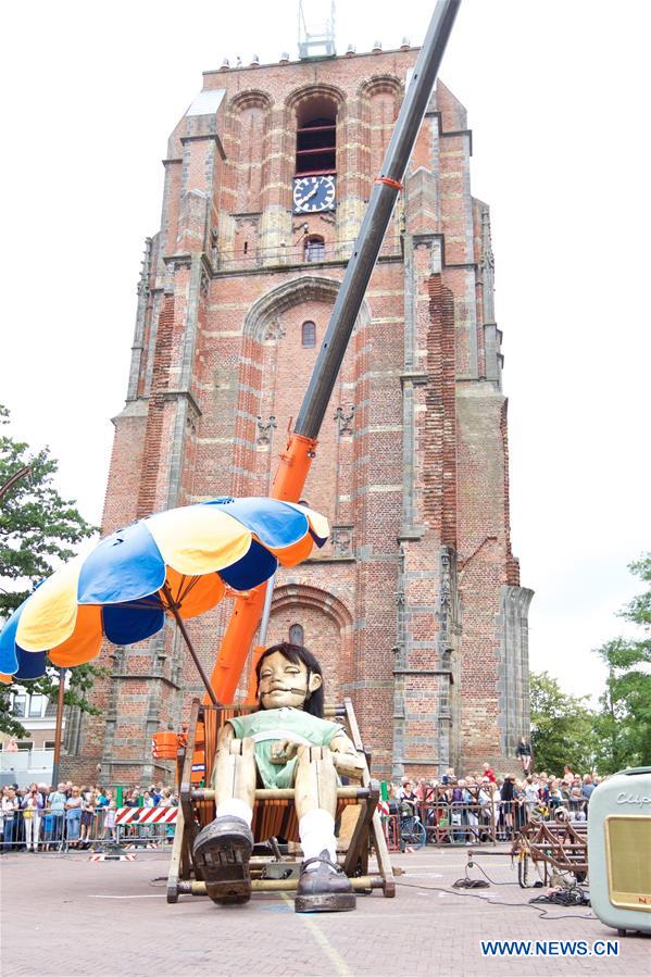 THE NETHERLANDS-LEEUWARDEN-GIANT MARIONETTES