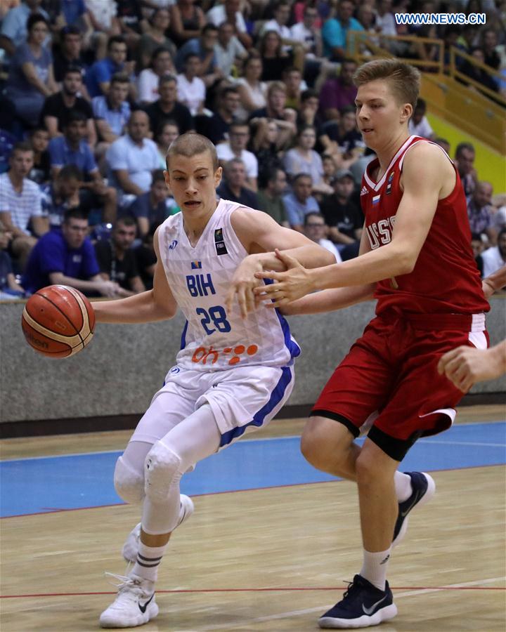 (SP)BOSNIA AND HERZEGOVINA-SARAJEVO-BASKETBALL-FIBA-U16-EUROPEAN CHAMPIONSHIP-DIVISION B